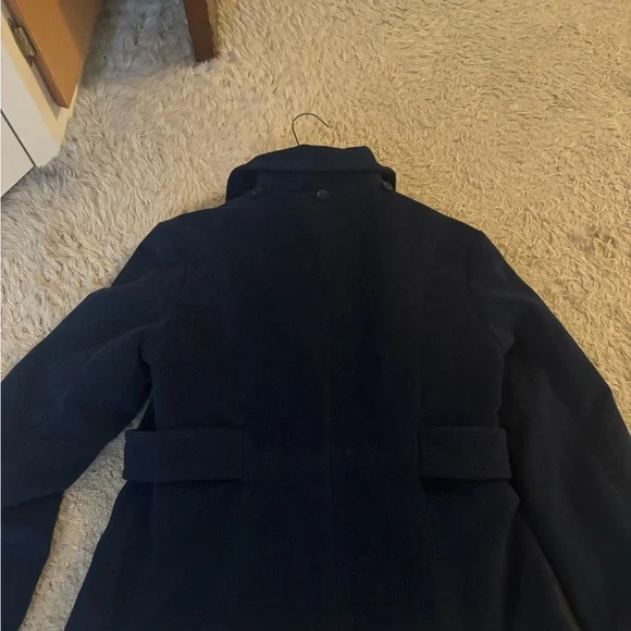 Anthropologie Navy Pea Coat - Picture 2 of 5